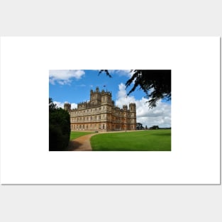 Highclere Castle Downton Abbey Hampshire England UK Posters and Art